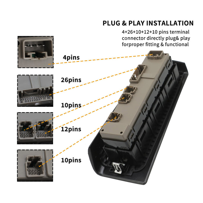 DURAFORCE 2003-2006 Chevy Silverado GMC Driver Left Power Window Master Switch