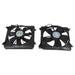 DURAFORCE 2013-2017 Honda Accord Radiator Cooling Fan Set w/ Blade Motor & Shroud 2Pcs