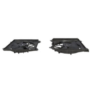 DURAFORCE 2013-2017 Honda Accord Radiator Cooling Fan Set w/ Blade Motor & Shroud 2Pcs