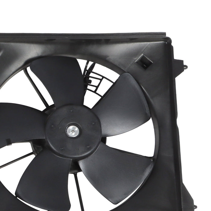 DURAFORCE 2013-2017 Honda Accord Radiator Cooling Fan Set w/ Blade Motor & Shroud 2Pcs