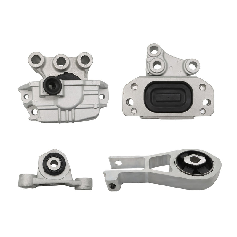 DURAFORCE 2015-2017 Jeep Renegade 2.4L Engine & Transmission Mounts 4Pcs Set