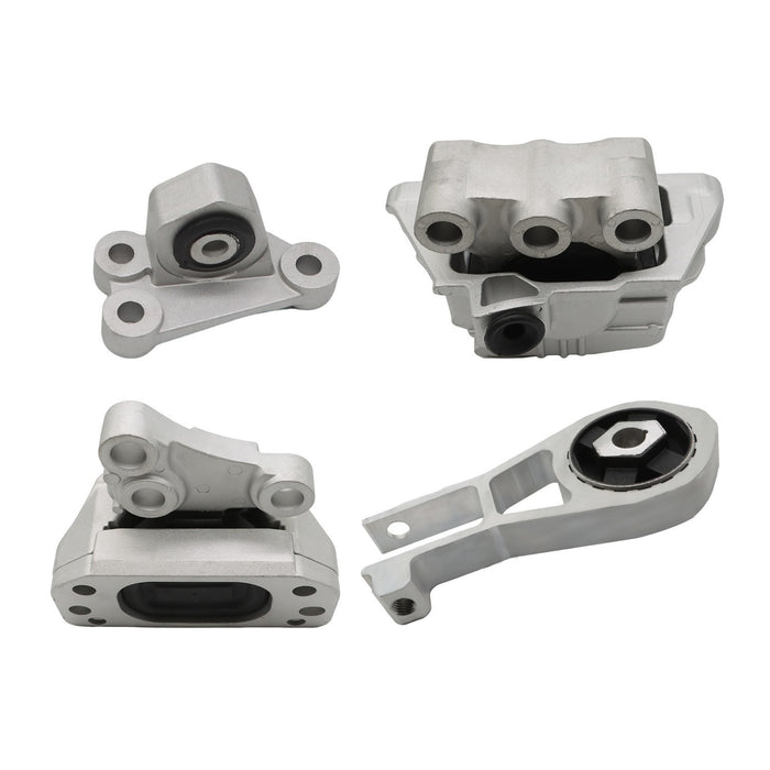 DURAFORCE 2015-2017 Jeep Renegade 2.4L Engine & Transmission Mounts 4Pcs Set