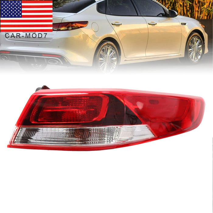 DURAFORCE 2016-2020 Kia Optima Rear Right Halogen Tail Light Lamp Outer Passenger Side