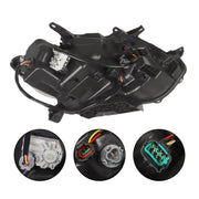 DURAFORCE 2014-2016 Nissan Rogue Left LED Headlight Driver Side Assembly