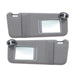 DURAFORCE 2007-2011 Toyota Camry Sun Visor Pair Gray w/Sunroof & Lights Left Right