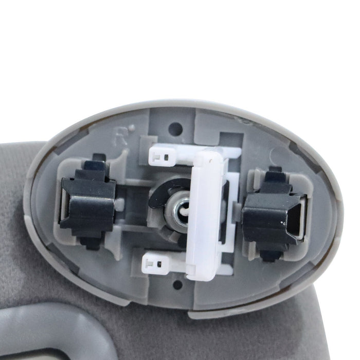 DURAFORCE 2007-2011 Toyota Camry Sun Visor Pair Gray w/Sunroof & Lights Left Right