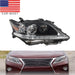 DURAFORCE 2013-2015 Lexus RX350 RX450h Right HID Xenon Headlight No AFS