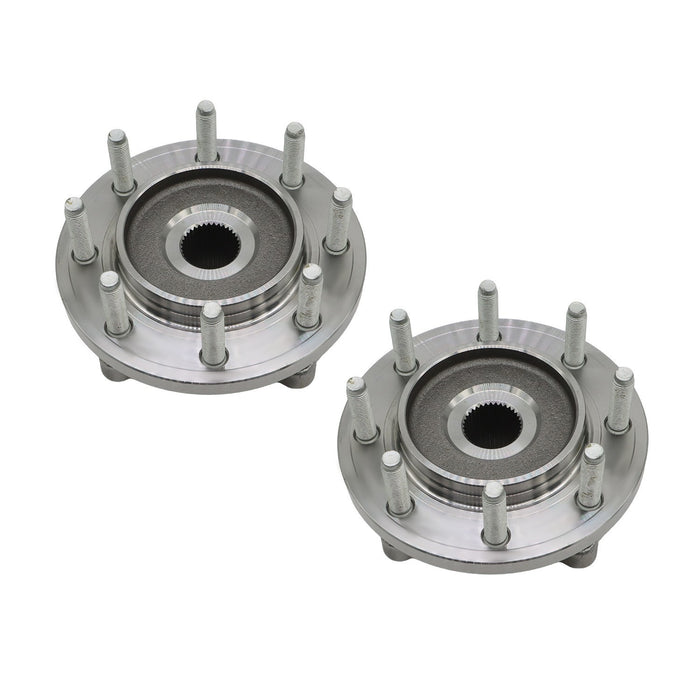 DURAFORCE 2012-2013 Ram 2500 3500 Front Wheel Bearing Hub Assembly Pair 8 Lug ABS
