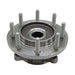 DURAFORCE 2012-2013 Ram 2500 3500 Front Wheel Bearing Hub Assembly Pair 8 Lug ABS