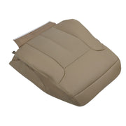 DURAFORCE 2011-2016 Ford F250 F350 Lariat Tan Leather Driver Seat Cover Top & Bottom