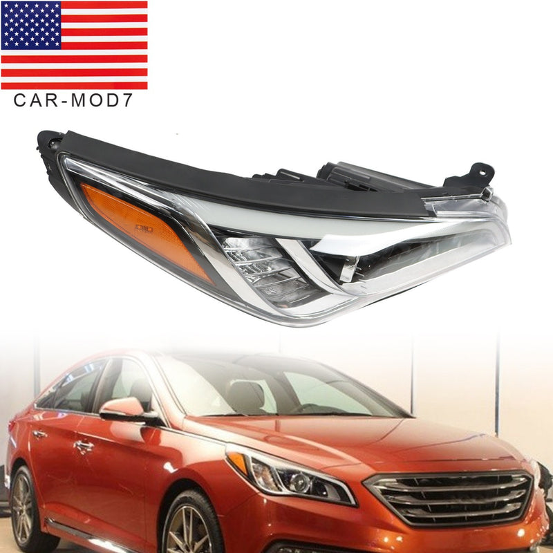 DURAFORCE 2015-2017 Hyundai Sonata Right Headlight Headlamp Passenger Side RH