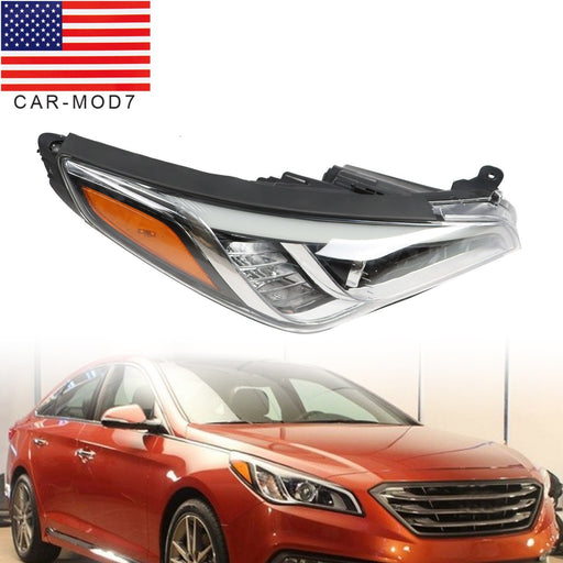 DURAFORCE 2015-2017 Hyundai Sonata Right Headlight Headlamp Passenger Side RH