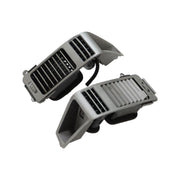 DURAFORCE 2004-06 Nissan Titan Armada LH RH A/C Dash Air Vent Cover Trim Gray