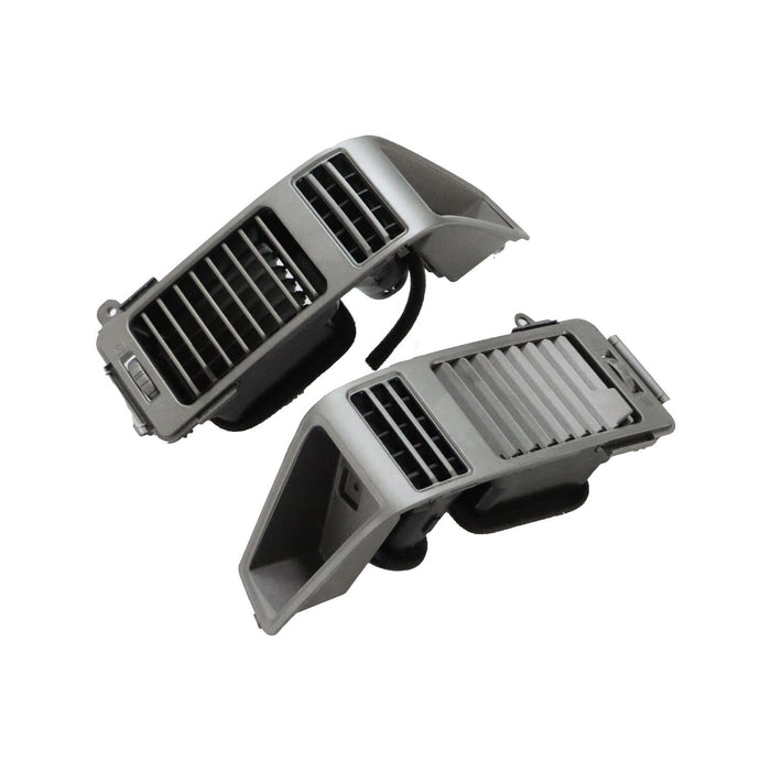DURAFORCE 2004-06 Nissan Titan Armada LH RH A/C Dash Air Vent Cover Trim Gray