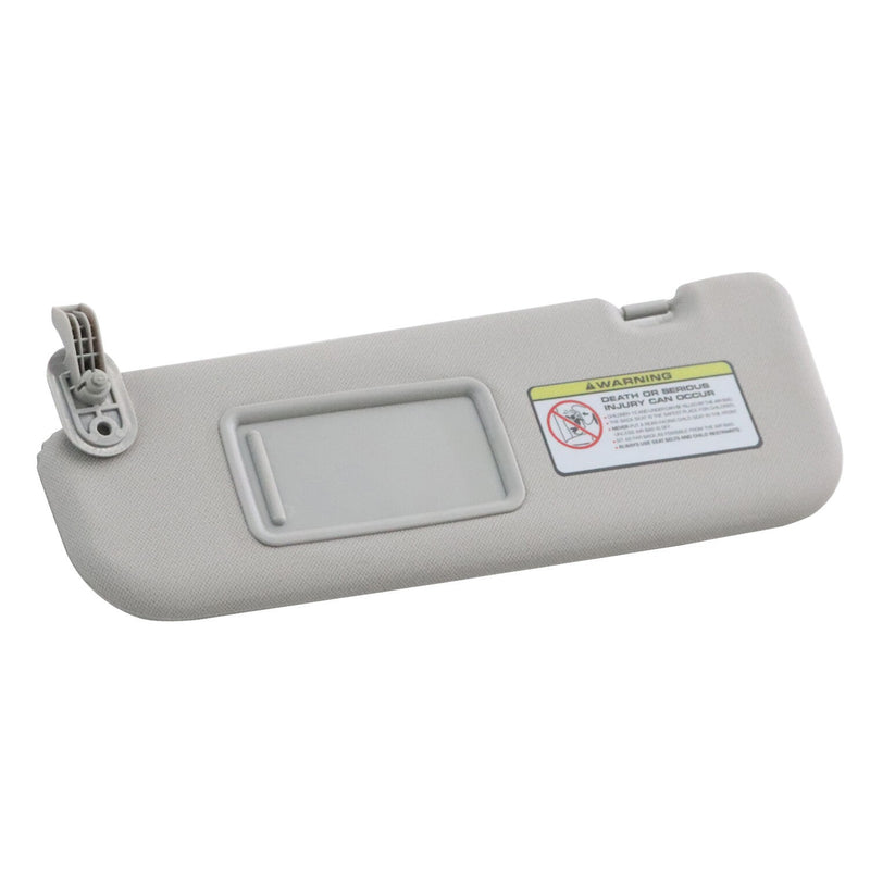 DURAFORCE 2012-2015 Hyundai Veloster Left Driver Side Gray Sun Visor with Mirror