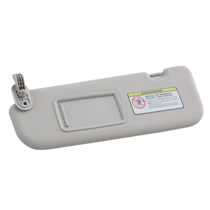 DURAFORCE 2012-2015 Hyundai Veloster Left Driver Side Gray Sun Visor with Mirror
