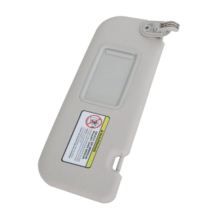 DURAFORCE 2012-2015 Hyundai Veloster Left Driver Side Gray Sun Visor with Mirror
