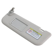 DURAFORCE 2012-2015 Hyundai Veloster Left Driver Side Gray Sun Visor with Mirror