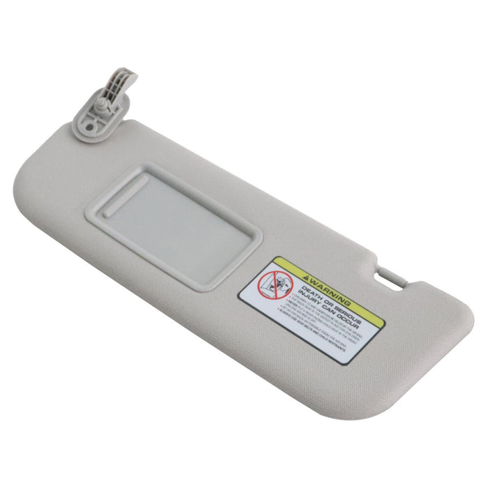 DURAFORCE 2012-2015 Hyundai Veloster Left Driver Side Gray Sun Visor with Mirror