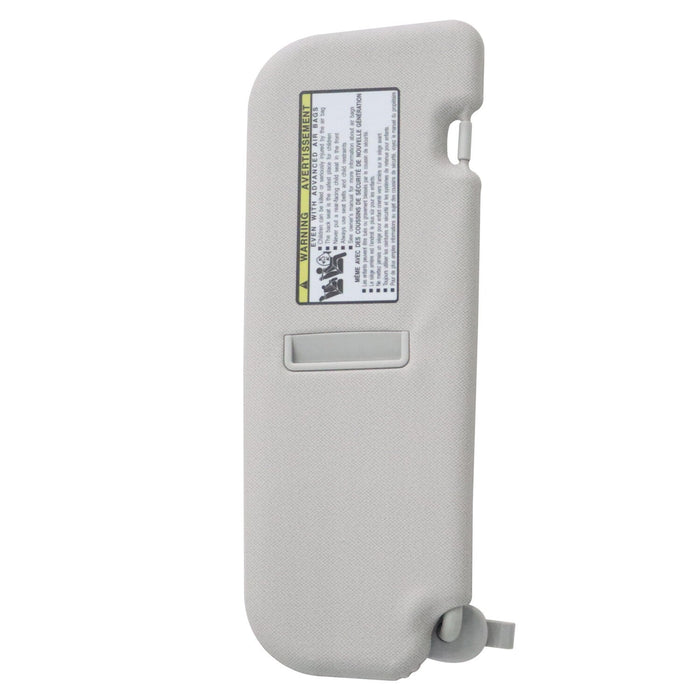 DURAFORCE 2012-2015 Hyundai Veloster Left Driver Side Gray Sun Visor with Mirror