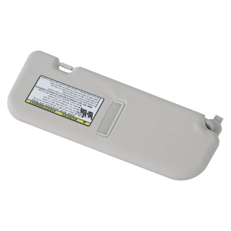 DURAFORCE 2012-2015 Hyundai Veloster Left Driver Side Gray Sun Visor with Mirror