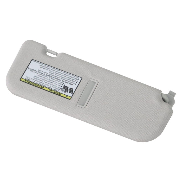 DURAFORCE 2012-2015 Hyundai Veloster Left Driver Side Gray Sun Visor with Mirror