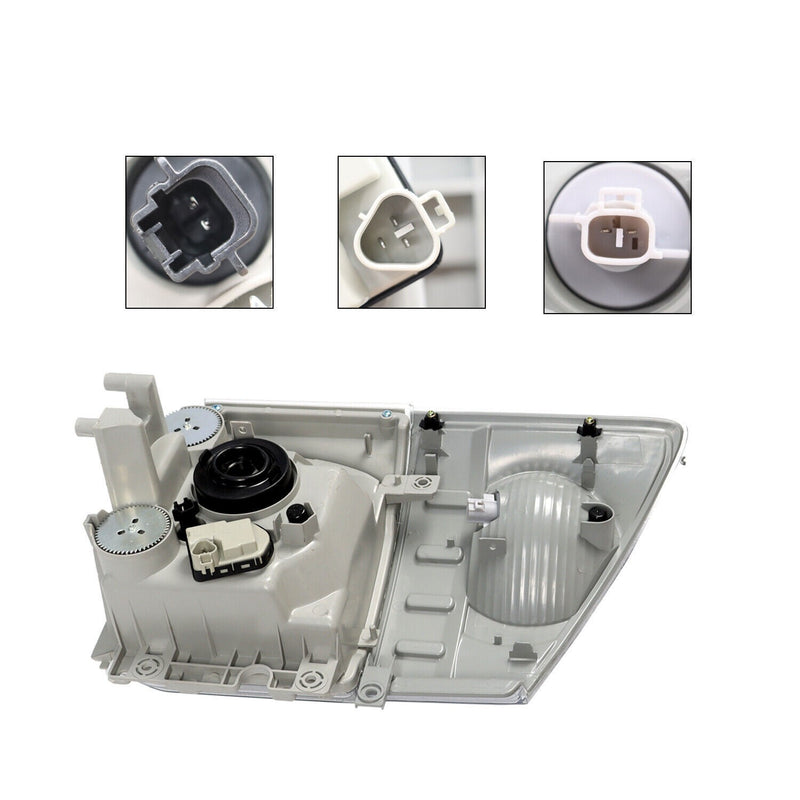 DURAFORCE 2008-2020 Isuzu NPR NPR-HD NQR NRR Left Driver Side Headlight & Corner Lamp LH