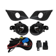 DURAFORCE 2015-2018 Nissan Murano Clear Front Fog Lights with Bezel & Switch