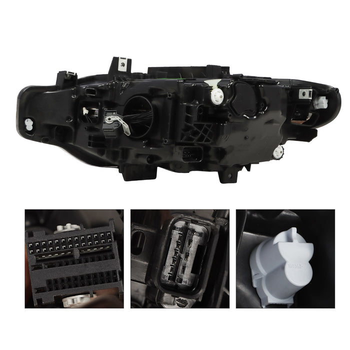 DURAFORCE 2016-2019 BMW 3 Series F30 F31 LED Headlights LH & RH Non-AFS Pair