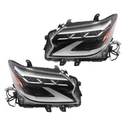 DURAFORCE 2014-2019 Lexus GX460 Full LED Headlights Left & Right Side Headlamps