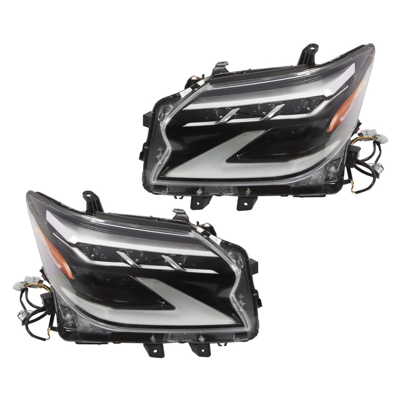 DURAFORCE 2014-2019 Lexus GX460 Full LED Headlights Left & Right Side Headlamps