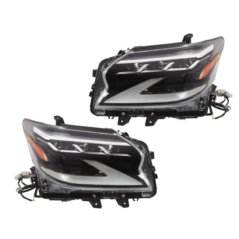 DURAFORCE 2014-2019 Lexus GX460 Full LED Headlights Left & Right Side Headlamps