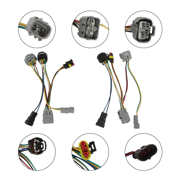 DURAFORCE 2014-2019 Lexus GX460 Full LED Headlights Left & Right Side Headlamps