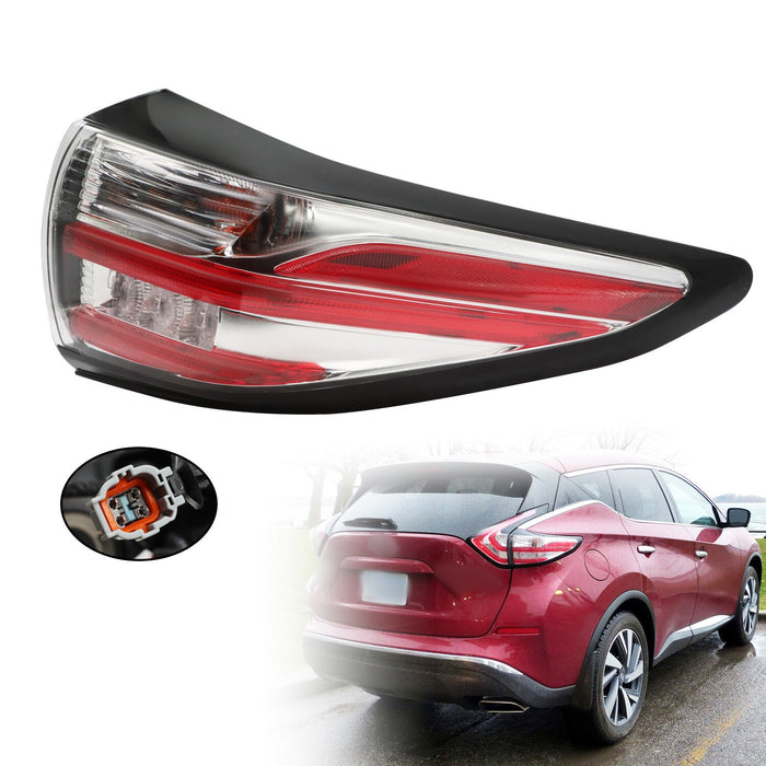 DURAFORCE 2015-18 Nissan Murano Rear Right Outer Tail Light 265505AA0B Passenger Side