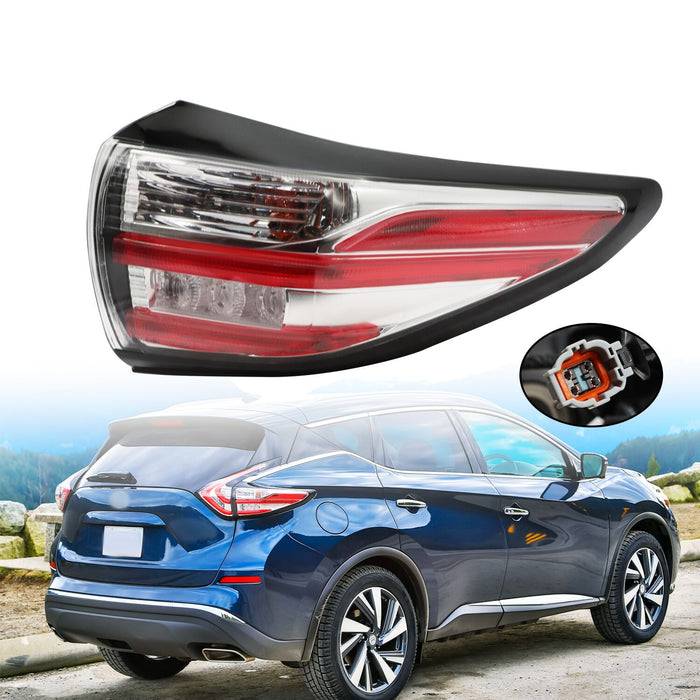 DURAFORCE 2015-18 Nissan Murano Rear Right Outer Tail Light 265505AA0B Passenger Side