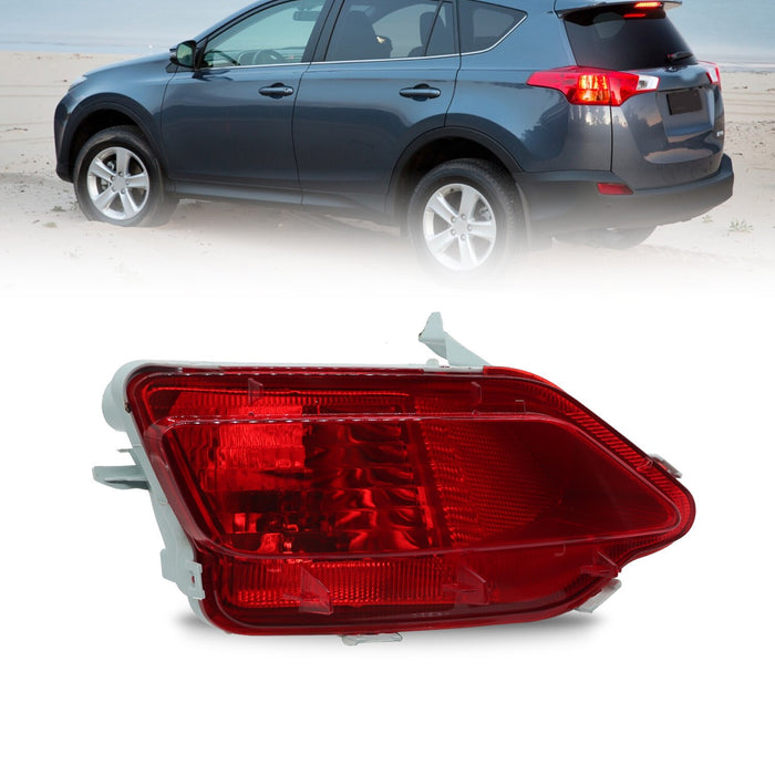 DURAFORCE 2013-2015 Toyota RAV4 Rear Left Bumper Light Lamp Reflector Driver Side