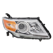 DURAFORCE 2011-2013 Honda Odyssey Halogen Chrome Amber Headlights Left & Right Side