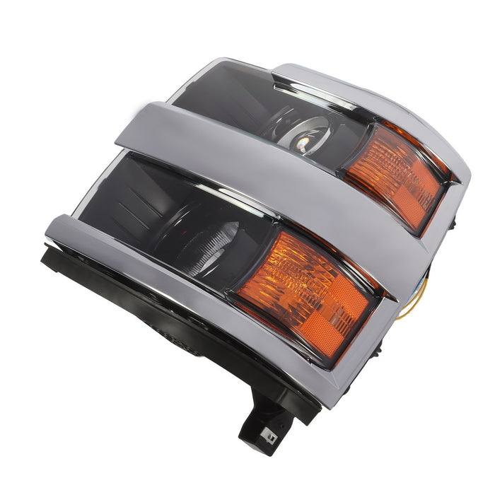 DURAFORCE 2015-2019 Chevy Silverado 2500HD 3500HD Left Halogen Projector Headlight LH