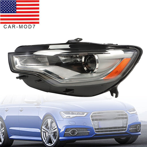 DURAFORCE 2012-2015 Audi A6 S6 HID LED DRL Projector Headlight Driver Side Without AFS