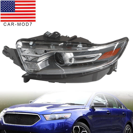 DURAFORCE 2013-2014 Ford Taurus Left Driver Gray Trim Projector Halogen Headlight