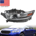 DURAFORCE 2013-2014 Ford Taurus Left Driver Gray Trim Projector Halogen Headlight
