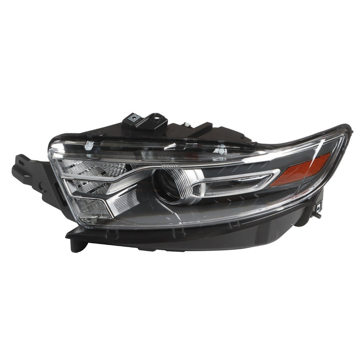 DURAFORCE 2013-2014 Ford Taurus Left Driver Gray Trim Projector Halogen Headlight