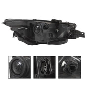 DURAFORCE 2013-2014 Ford Taurus Left Driver Gray Trim Projector Halogen Headlight