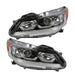 DURAFORCE 2016-2017 Honda Accord Sedan LED DRL Headlight Left & Right Side Set