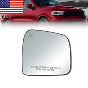 DURAFORCE Heated Passenger Side Mirror Glass for 2011-2022 Grand Cherokee & Dodge Durango