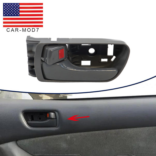 DURAFORCE 2004-2010 Toyota Sienna Front Left Gray Interior Door Handle Driver Side