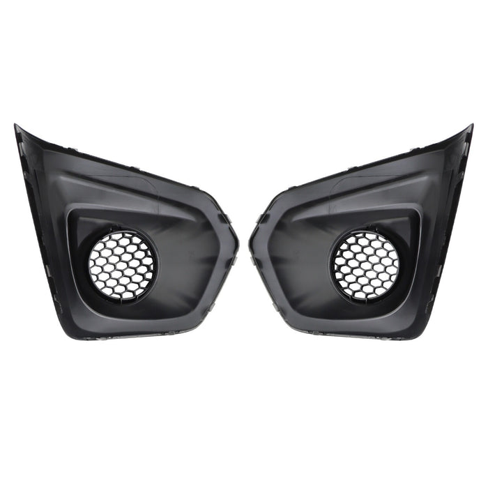 DURAFORCE 2012-2014 Subaru Impreza Front Bumper Fog Light Bezel Covers Pair