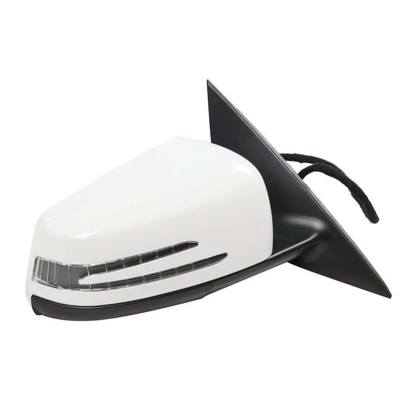 DURAFORCE 2014-2018 Mercedes CLA250 White Heated Passenger Mirror w/ Blind Spot Sensor