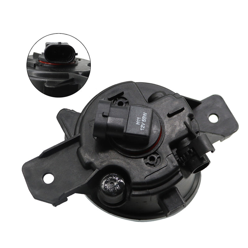 DURAFORCE 2016-2018 Nissan Altima Front Bumper Fog Light Assembly L+R 4Dr