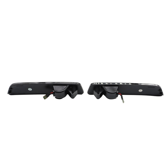 DURAFORCE 2005-2009 Ford Mustang Smoke Lens LED Rear Side Marker Light Red Lamp